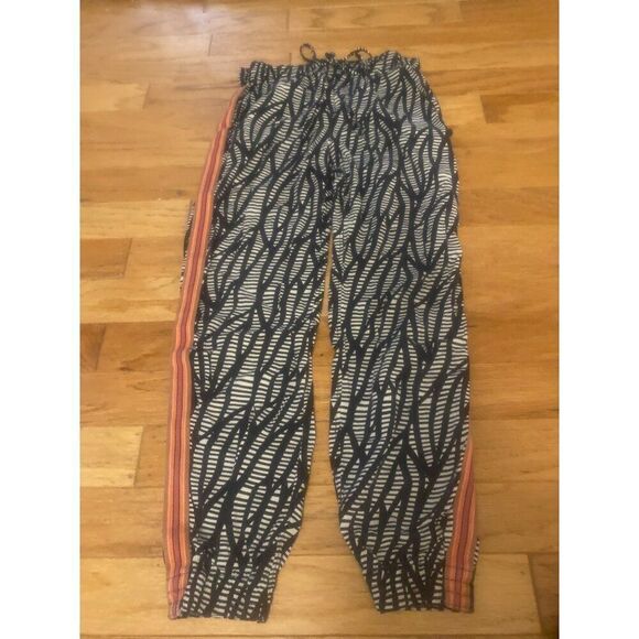 Maison Scotch La Femme Selon Marie womens Patterned bloomer tied waist Pants Sz - Picture 1 of 9
